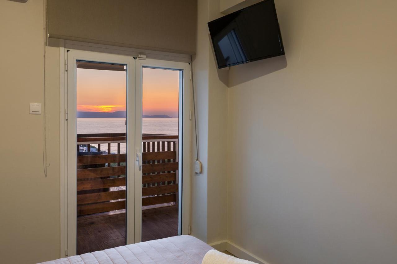 Dreamy View Inn Hriszí Aktí Haniá Kültér fotó